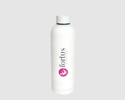 Bouteille d'eau blanche Fortus Pilates