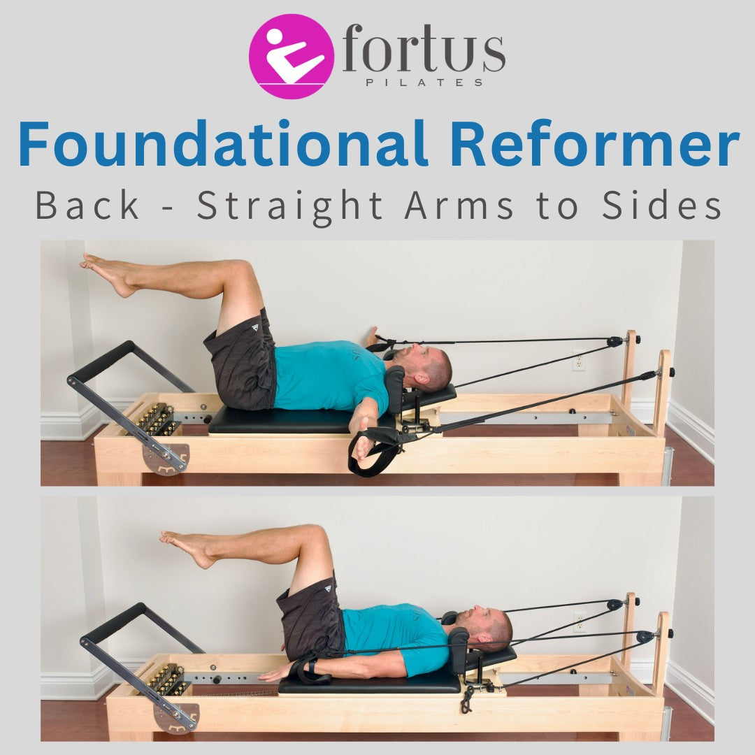 Foundational Reformer: Back - Straight Arms to Sides