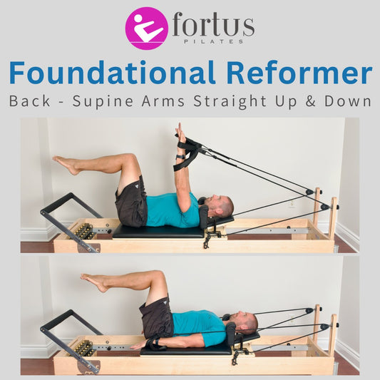 Foundation Reformer: Back - Supine Arms Straight Up & Down