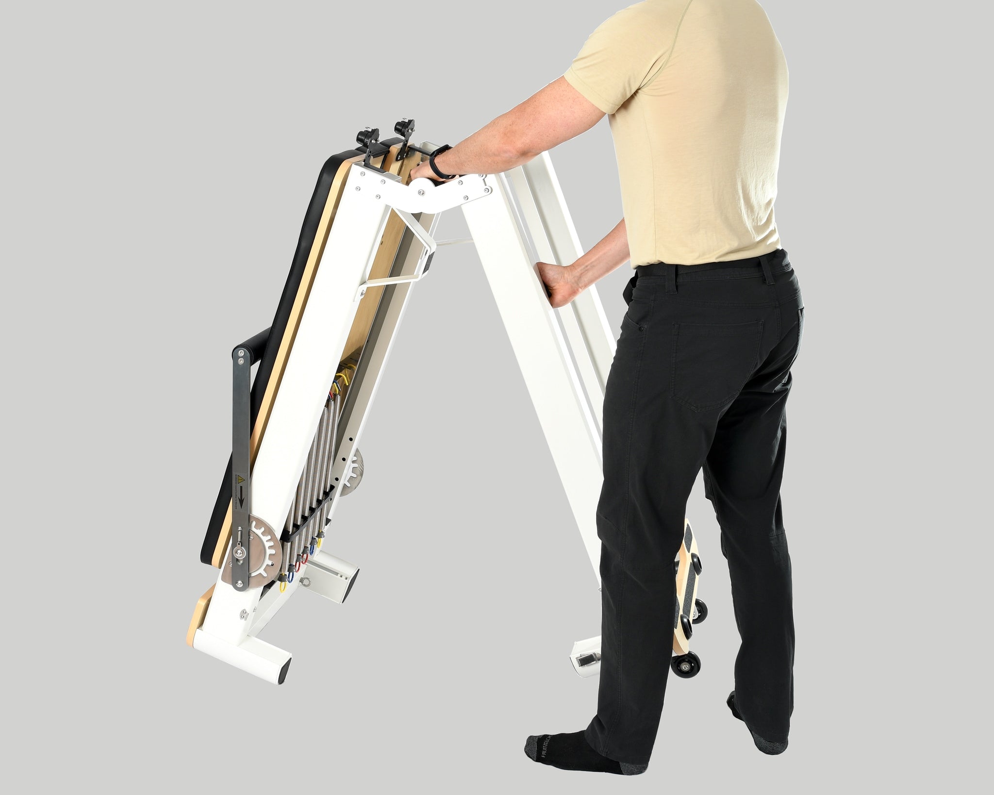 Reformer pliant Elite Studio en aluminium