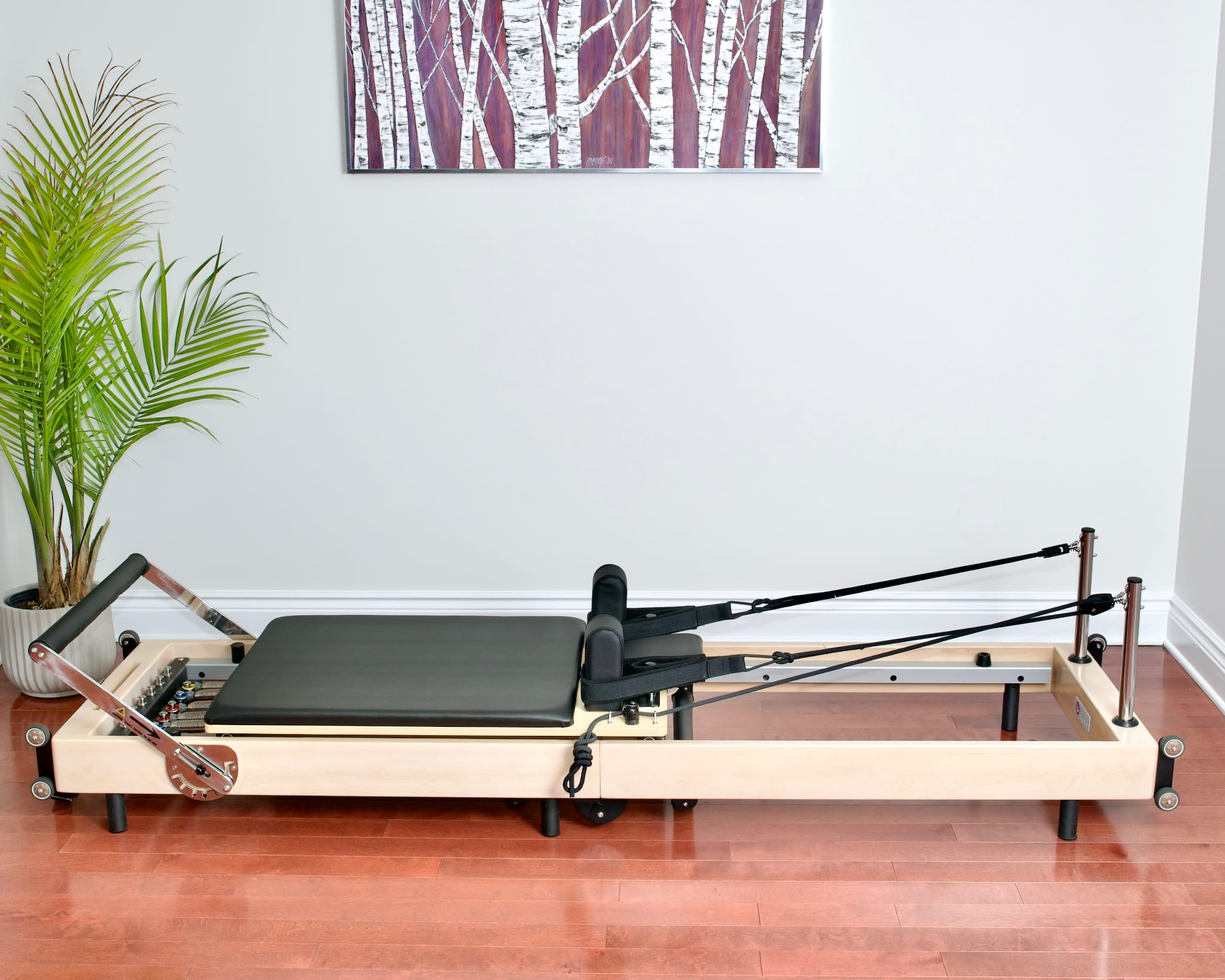 YOGISHOP  Pilates Reformer Maple Therapeutic Leg (incl. Sitting